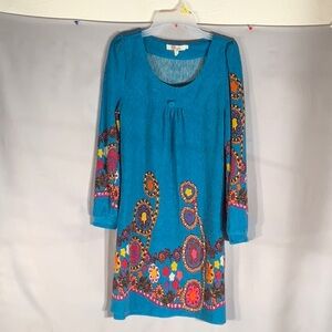 Axyeh Geometric Print Dress